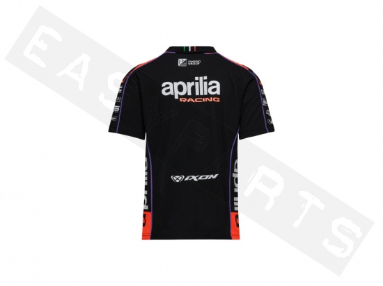 Polo APRILIA Racing Team 2023 Negro Hombre